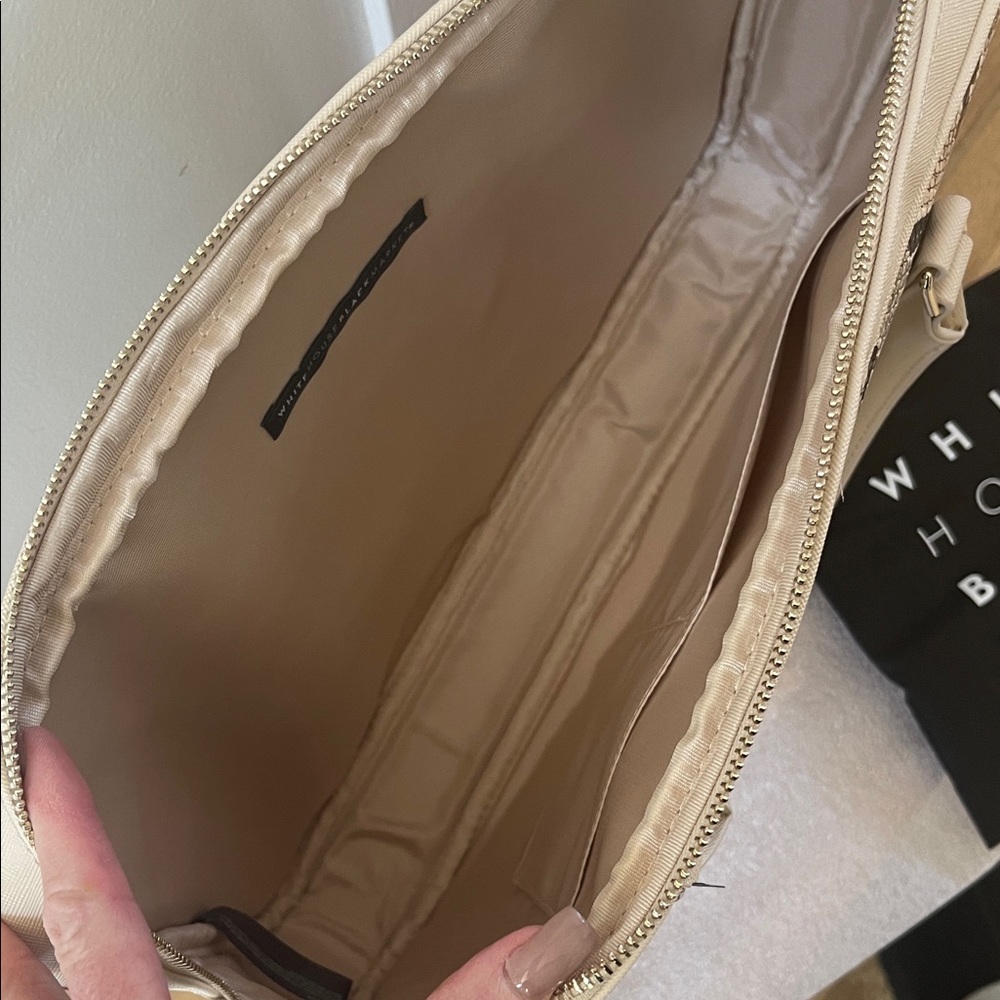 White House Black Market Python Pattern Laptop Ba… - image 5